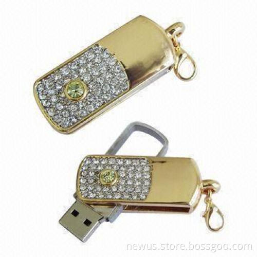 Jewelry USB Memory, Supports Multiple Partitions and Password Access